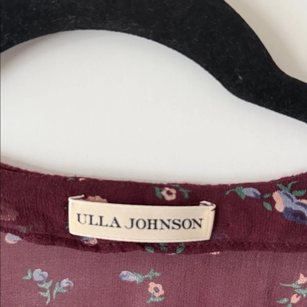 Ulla Johnson Gita Floral Silk Dress | 4 - Picture 4 of 9